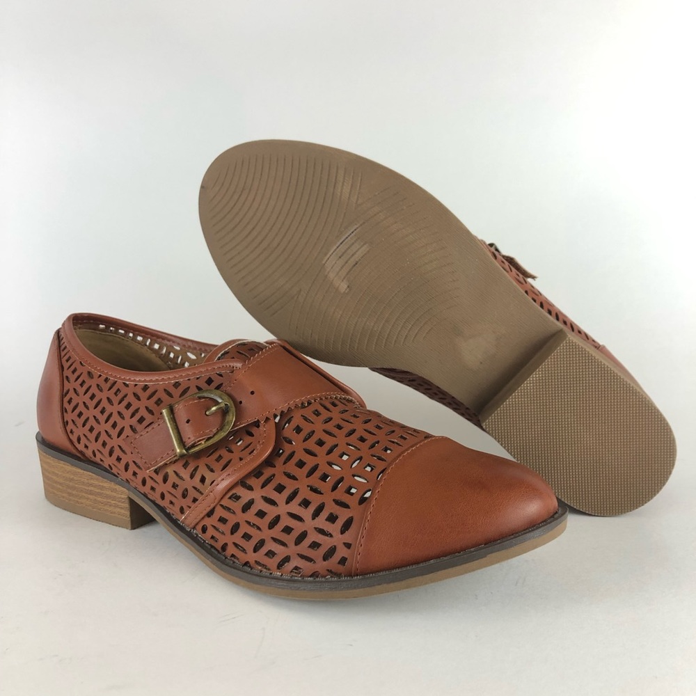 O’Neill lace brown buckle boot - women’s 9